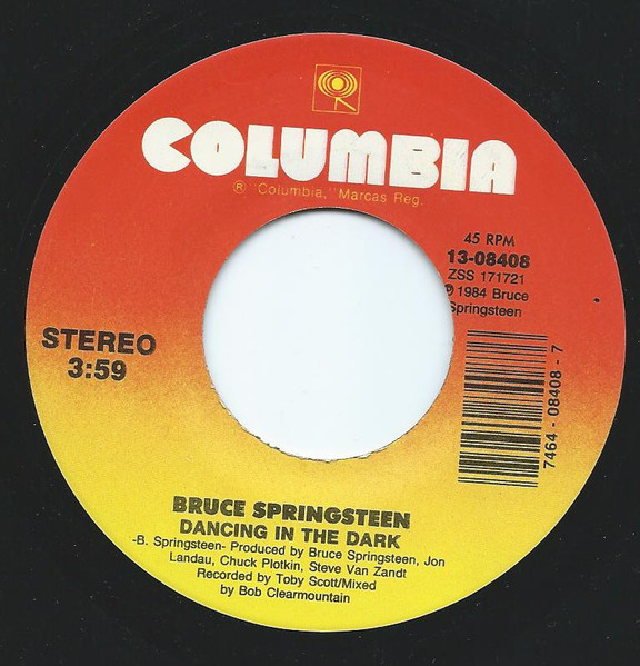 Dancing In The Dark / Pink Cadillac - secondary