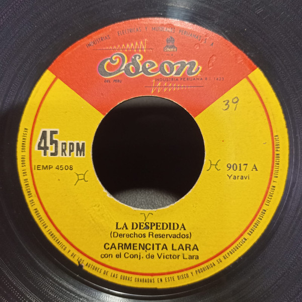 La Despedida / El Zorzal - secondary