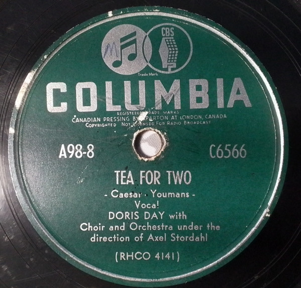 Tea For Two / Oh Me! Oh My! - secondary