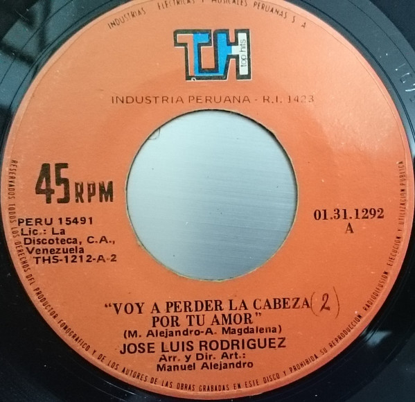 Voy A Perder La Cabeza Por Tu Amor - secondary