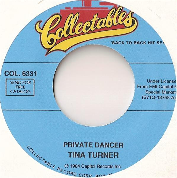 Private Dancer / What's Love Got To Do With It - secondary